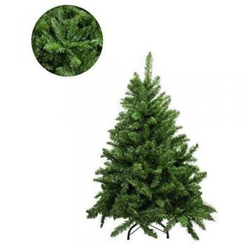 Albero Di Natale Modello Super Folto Verde 150 Cm Realistico 760 Rami Automatici