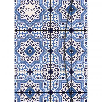 Azulejos 2018 Magnet-Tagebuch – 16 × 22 cm