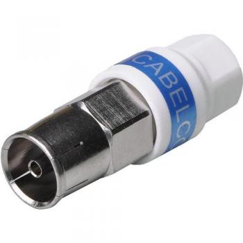 Cablecon IECF-56 Self Install 5.1 Type F Coaxial Connector 50 Pack