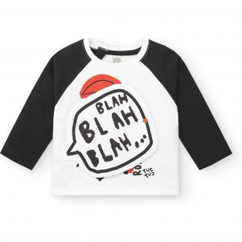 Blanco y Azul Tuc Tuc Camiseta Mágica
