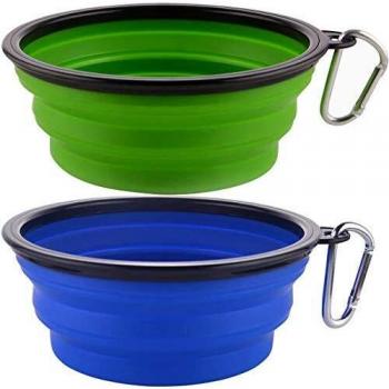 Compact Carabiner Food & Water Dish