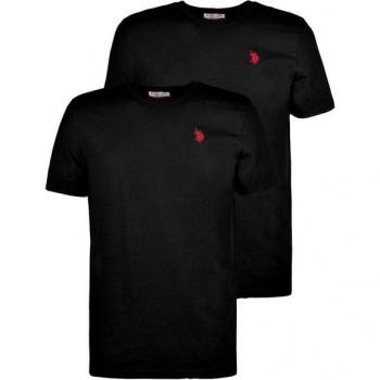U.S. Polo Assn 2er Pack Herren T-Shirts mit Rundhalsausschnitt