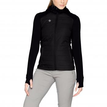 Schwarze Izas ANAYET Damen-Faserjacke Größe S