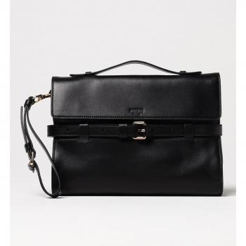 Moschino Couture Black Leather Tote, One Size