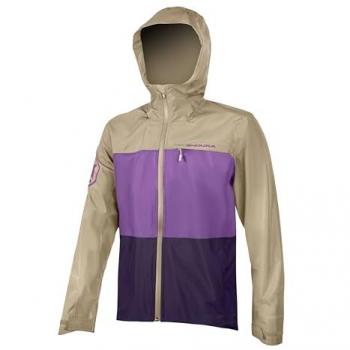 Endura Singletrack II Jacke M hellbraun/lila