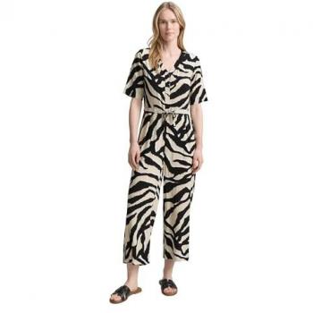 TOM TAILOR Jumpsuit mit modischem Muster
