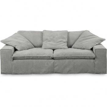 Kawola 3-Sitzer NETTA Sofa in dunkelgrau