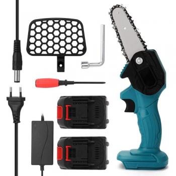 Scie Électrique 21 V – Mini Chaîne avec Batterie Li‑Ion
