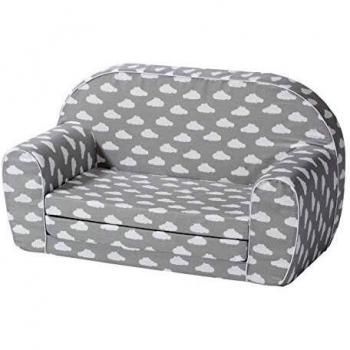 Divano reclinabile bambini Nuvole grigie