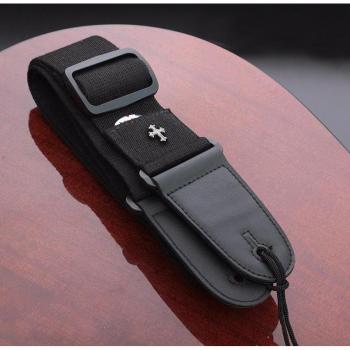 Guitar Strap with 3 Pick Holders and PU Leather Ends