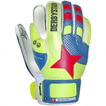 Derbystar XP Protect Size 6 – Blau‑Gelb‑Weiß (267