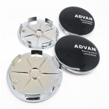 Advan Races Wheel Badge 68 mm – Kit 4 piezas