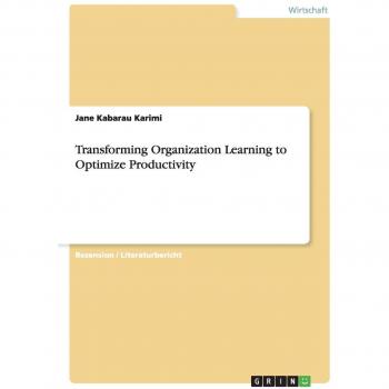 Kabarau Karimi, Jane: Transforming Organization Learning to Optimize Productivity