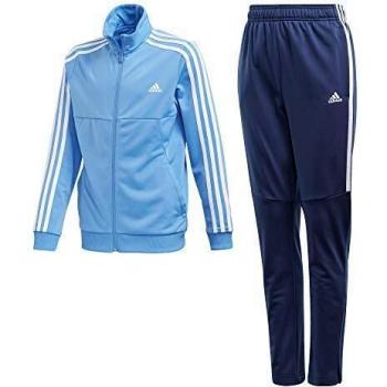 Adidas Jungen Sportoutfit YB TS TIRO, Azusue/Blanco, Größe 152