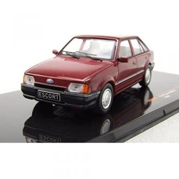 IXO MODELS FORD ESCORT MK IV 1988 ROSSO METALLIZZATO