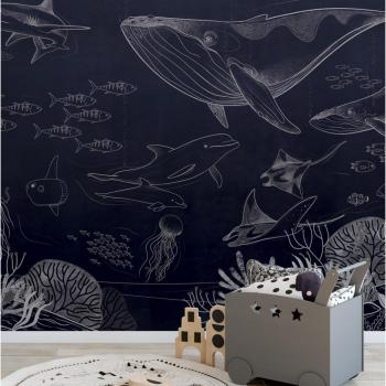 Papier Peint Enfant Océan Mystique 300x250cm
