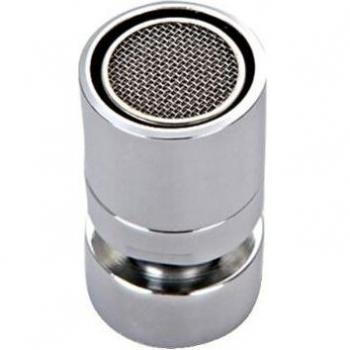 Brass Faucet Aerator with 360-Degree Swivel and Water Saver
