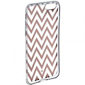 Zigzag Rose Gold Clear Case – iPhone 7 Edition