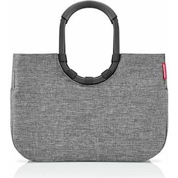 Reisenthel Loopshopper L Twist Silver Elegant Shopping Tote Bag