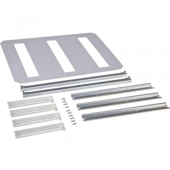 Telaio di montaggio Fibox ARCA 604021 3 file Acciaio Grigio 600 mm x 400 mm