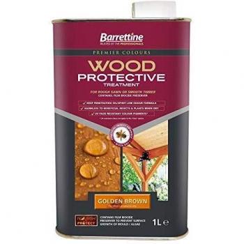 BARRATTINE WOOD PROTECT GOLDEN BROWN 1L