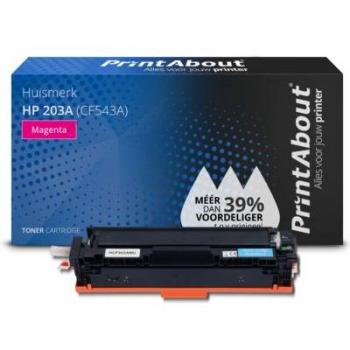 PrintAbout Toner Magenta pour HP 203A (CF543A)
