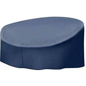 Bâche de protection pour mobilier extérieur en PVC 165x160x75 cm Gris Chuva