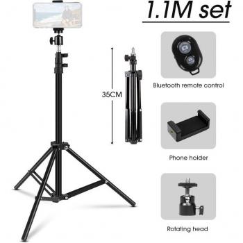 Trípode de selfie con soporte universal 0,5/1,1/1,6/2M