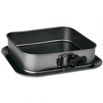Molde desmontable cuadrado LifeStyle con bandeja 24 cm