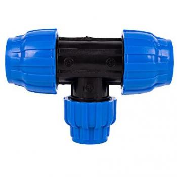 Te 90° Reducida al Centro PP PN16 40 x 32 x 40 mm