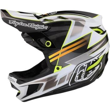 Casco da downhill Troy Lee Design Inferno D-Carbon Full Face Grigio