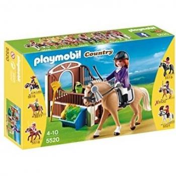 Playmobil – Cheval Warmblood avec cavalière, modèle Country 5520