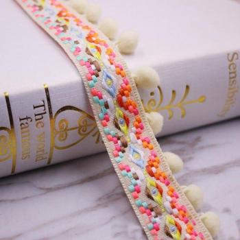 10 yards cotton tassel lace trim for DIY projects