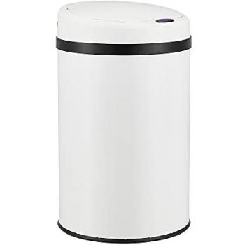 TrashTech 30L Automatizado con Pantalla LED, Acero Inoxidable