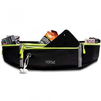 HydroRunner Waist Pack – 4‑Pockets, Slim & Waterproof