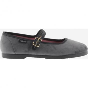 Damen Ballerinas Victoria Gong-fu Samt