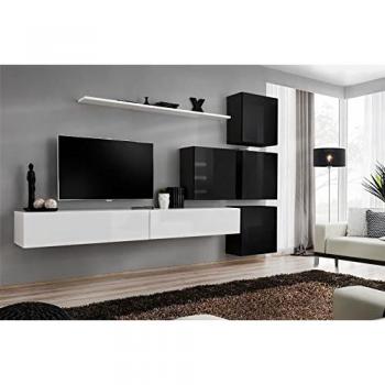 Ensemble meuble TV mural Switch IX