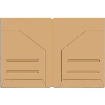 Kraft Paper Card Holder
