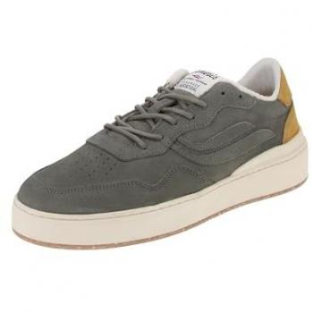 Genesis 1005424 G‑Soley Porto Nubuck Sneaker – Grau‑Weizen, 44