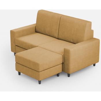 Adele Letto Matrimoniale Blu – Rete 150x190 + Contenitore