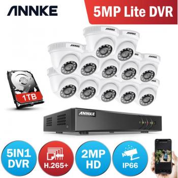 Annke 16‑kanal 1080p HD Video­überwachung