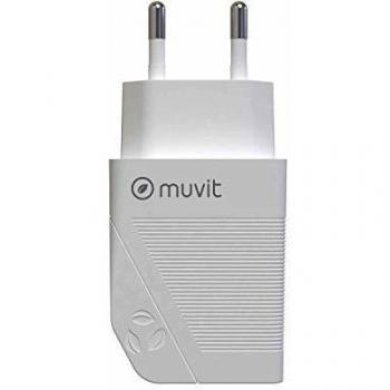 Cargador Muvit 12W USB 2.4A Blanco