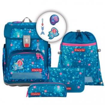 Step by Step CLOUD Schulranzen-Set, 5-teilig Mermaid Lola