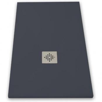 MIRLO Design Duschwanne anthrazit 90x150 cm