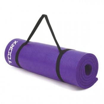 Toorx Tappetino da Yoga 12 mm, Dimensioni 172×61 cm, Color Viola