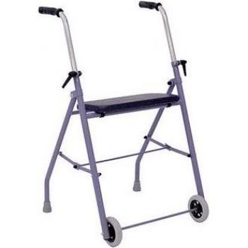 VILGO Rollator 2 roues pliable – Siège 1ut