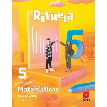 Matemáticas. Trimestres temáticos. 5 Primaria. Revuela. Galicia (Tapa blanda).