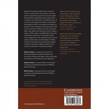 Oil and Governance: State-Owned Enterprises and the World Energy Supply
