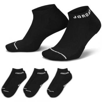 Nike Jordan Calzini No-Show 3 Paia Neri L