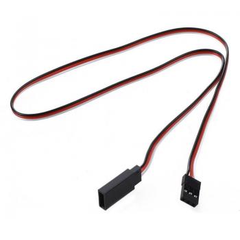 10 Pcs 3 Pin Male to Female RC Servo Jumper Cable 50cm Length